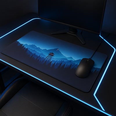 Picture of Gamezelle Sentinel Watchtower stor (förlängd) gamingmusmatta (900x400 mm)