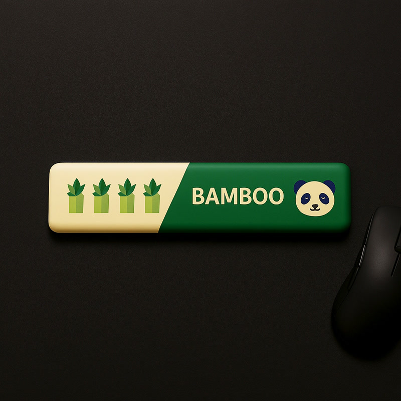 Image of Gamezelle handledsstöd för gamingtangentbord Bamboo (360 mm)