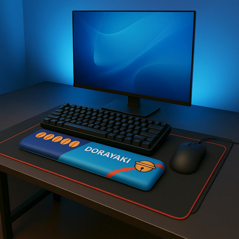 Image of Gamezelle handledsstöd för gamingtangentbord Dorayaki (450 mm)