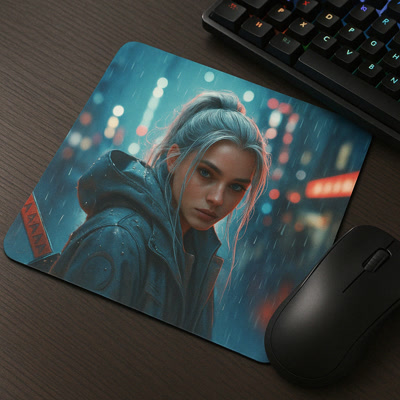 Picture of Gamezelle Cyberstorm Samurai stor gamingmusmatta (450x400 mm)