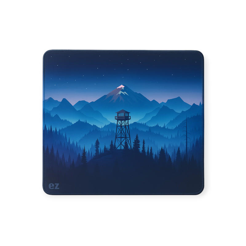 Image of Gamezelle Sentinel Watchtower stor gamingmusmatta (450x400 mm)
